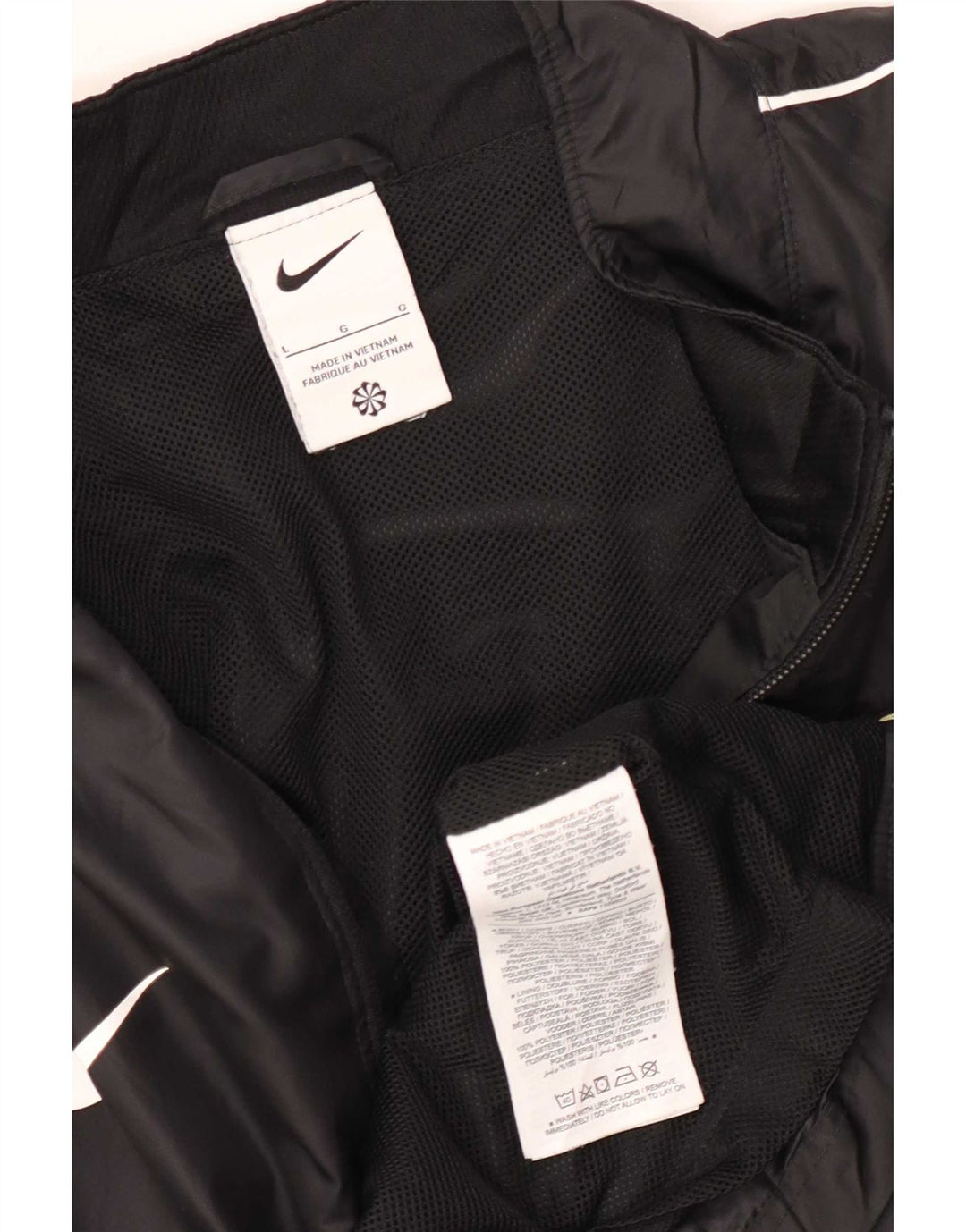 Nike Męskie Bedmond F.C. Kurtka dresowa, duża, czarna, poliester
