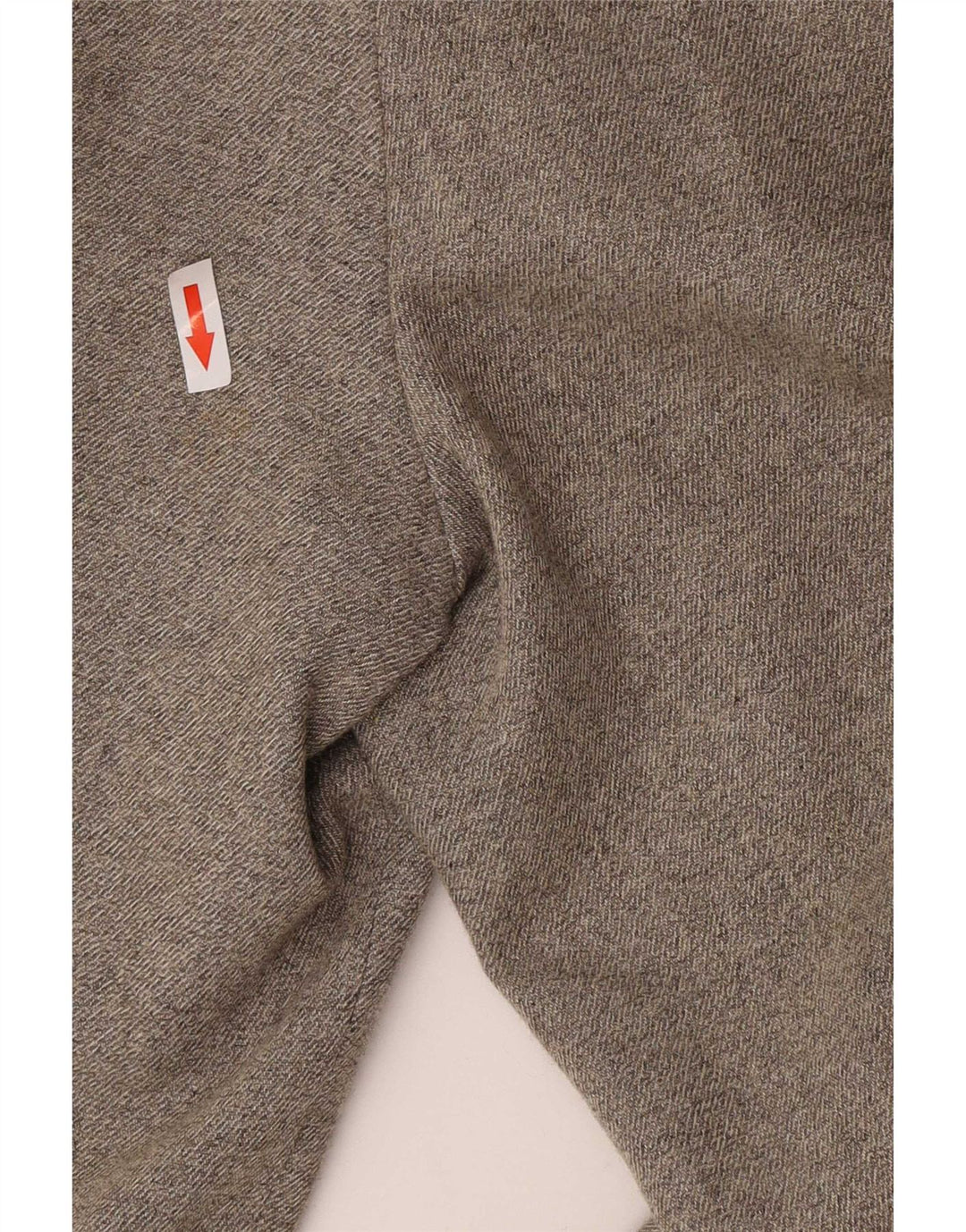 Męskie spodnie garniturowe w stylu vintage IT 46 Small W28 L28 Szara wełna