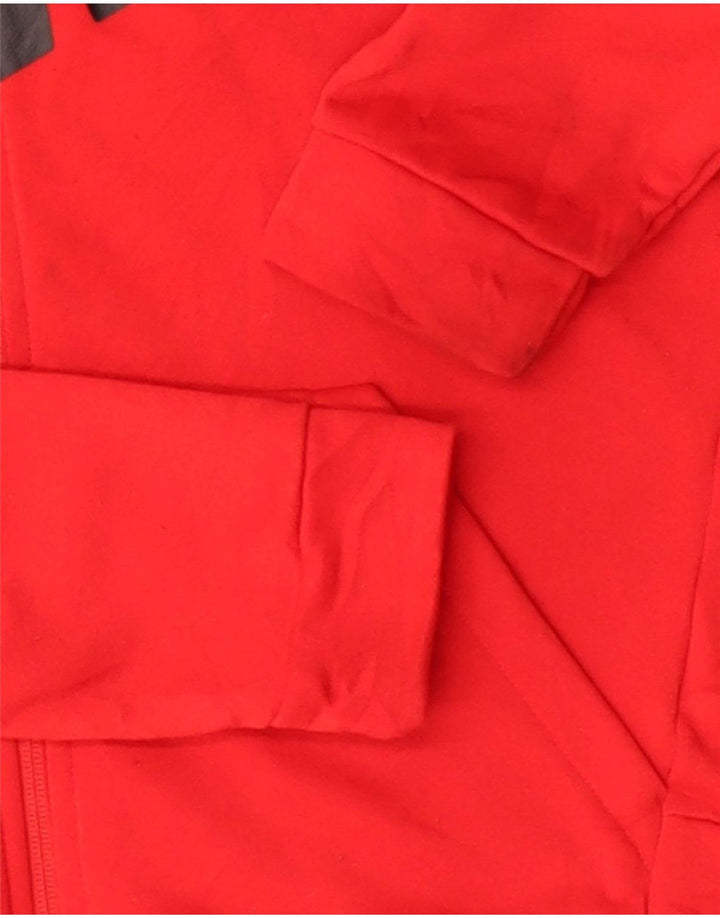 Damski sweter z kapturem Nike Dri Fit Graphic, UK 18 XL, czerwony poliester