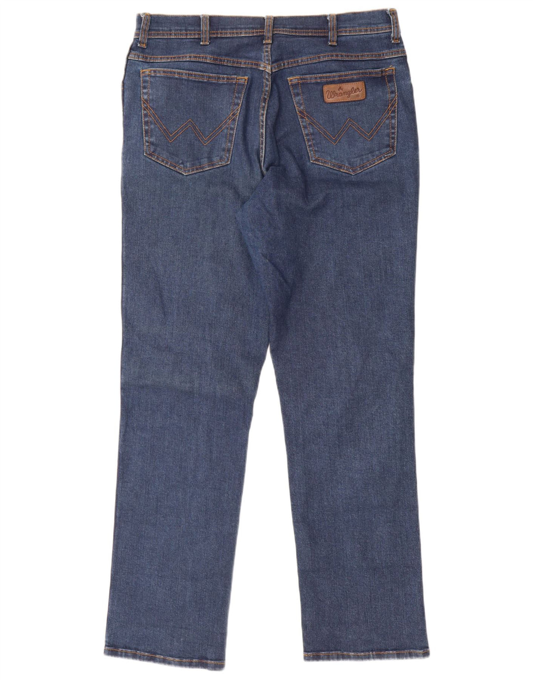 Męskie jeansy WRANGLER Texas Stretch Straight W36 L34 Niebieskie, bawełniane