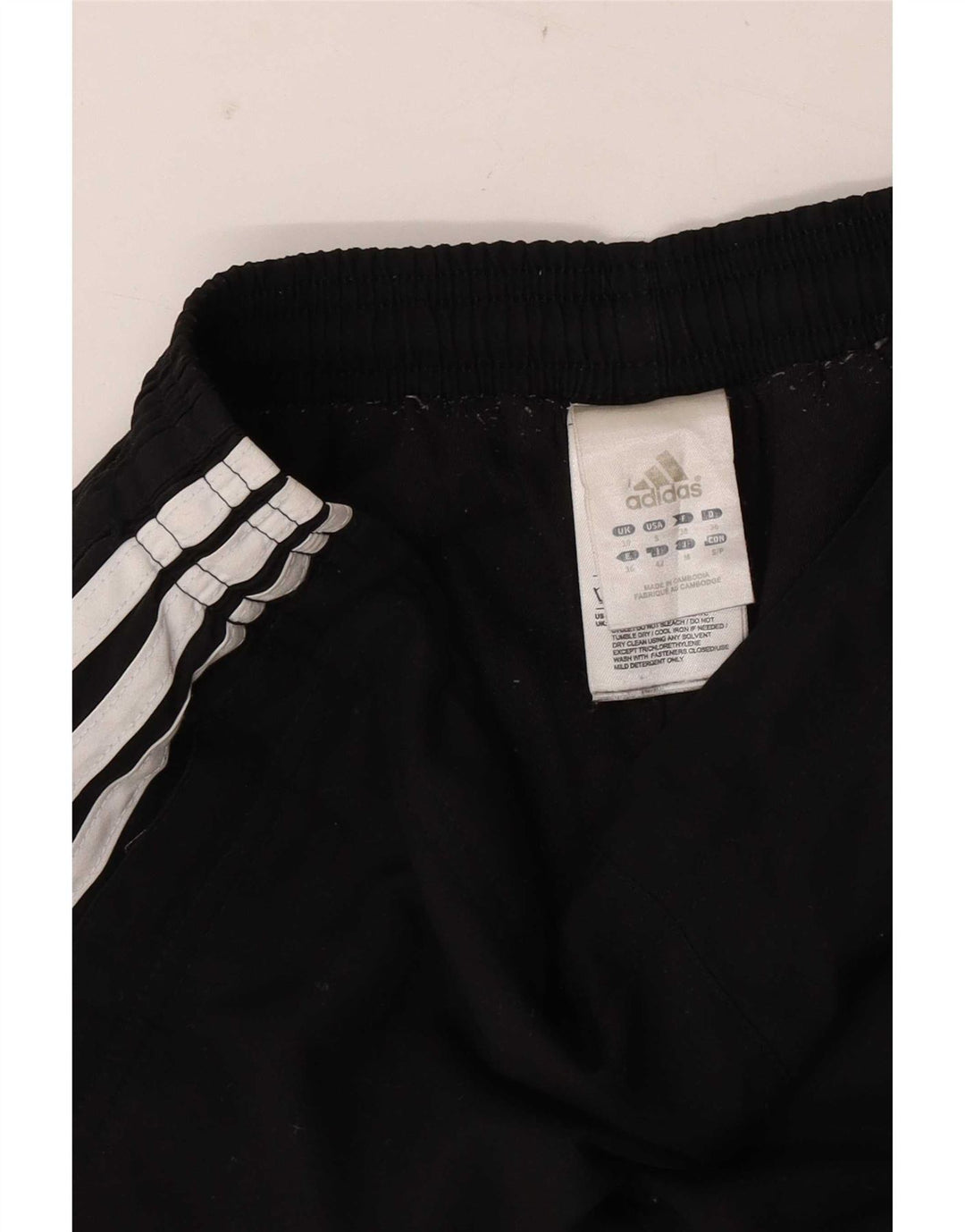 Damskie spodnie dresowe Adidas Joggers UK 10 Mały czarny poliester