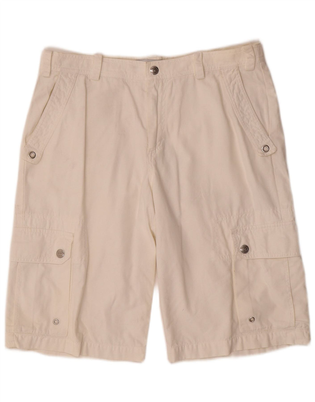 Męskie spodenki cargo Sergio Tacchini W32 Medium White