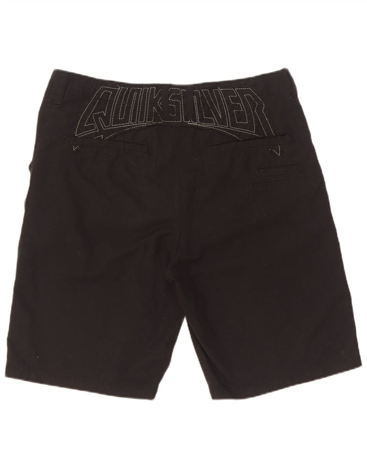 Męskie spodenki chino Quiksilver Graphic W34, duże, czarne, poliestrowe