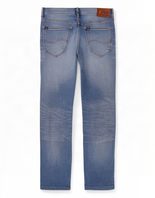 Męskie jeansy Lee Daren Slim W31 L29 Niebieskie bawełniane