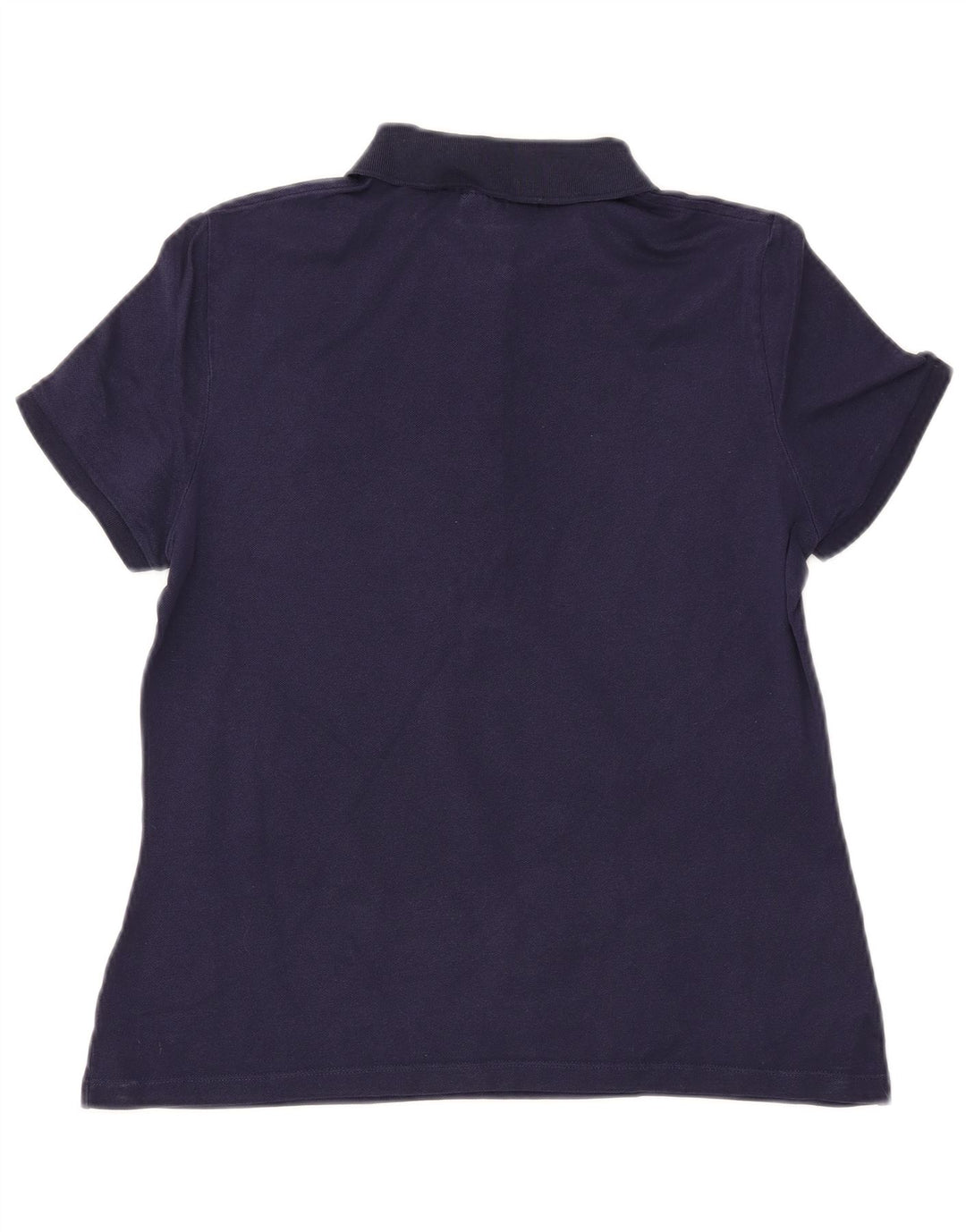 Damska koszulka polo LACOSTE Slim Fit, rozmiar 42, duża, granatowa, bawełniana