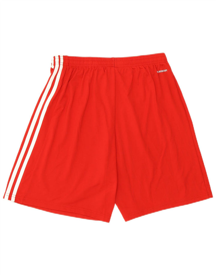 Męskie spodenki sportowe Adidas Aeroready, duże, czerwone, poliestrowe