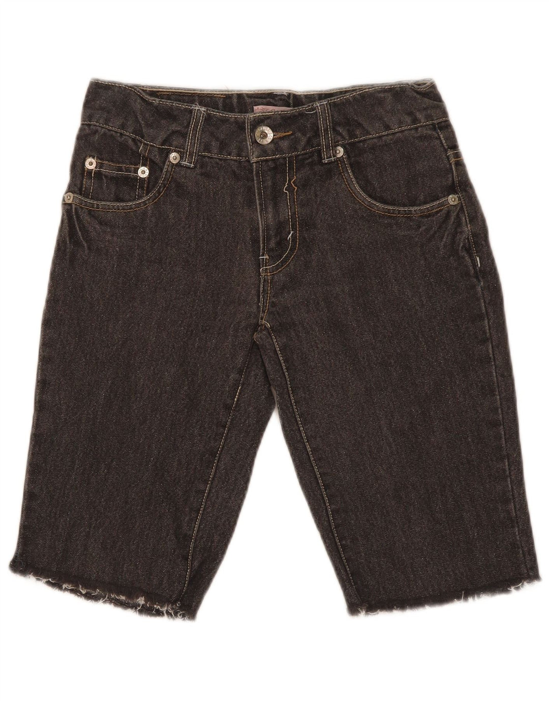 Spodenki dżinsowe Levi's dla dziewcząt 9-10 lat W24, szara bawełna