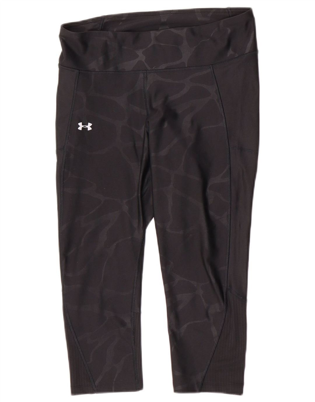 Damskie legginsy Capri Under Armour UK 14, średni czarny kamuflaż
