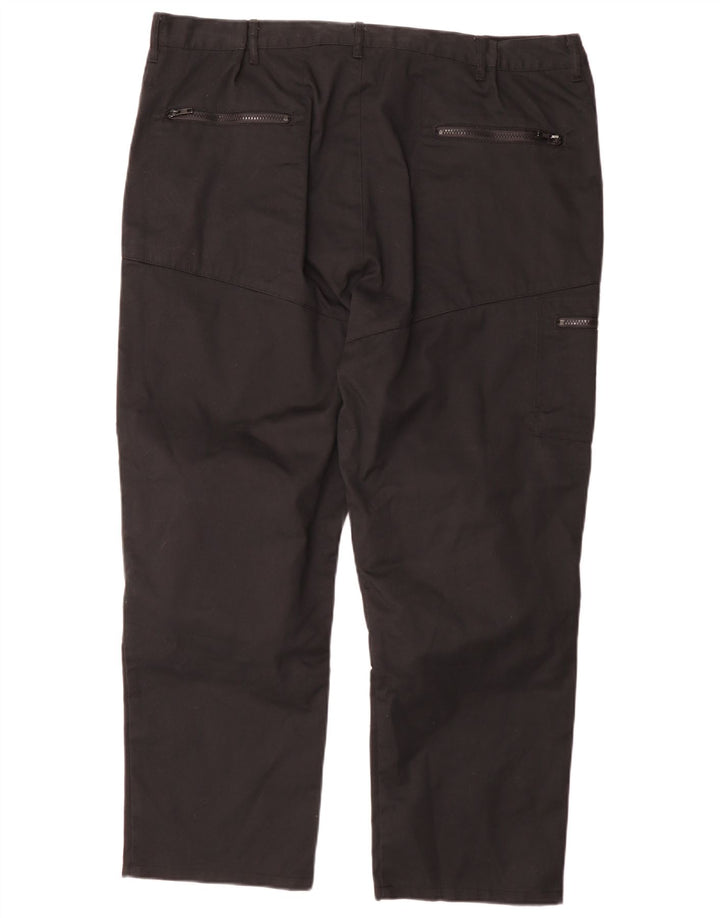 Męskie proste spodnie cargo Dickies W44 L29 Czarny poliester