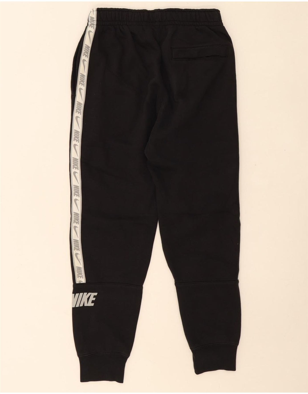 Męskie spodnie dresowe NIKE Graphic o standardowym kroju Joggers XS, czarna bawełna