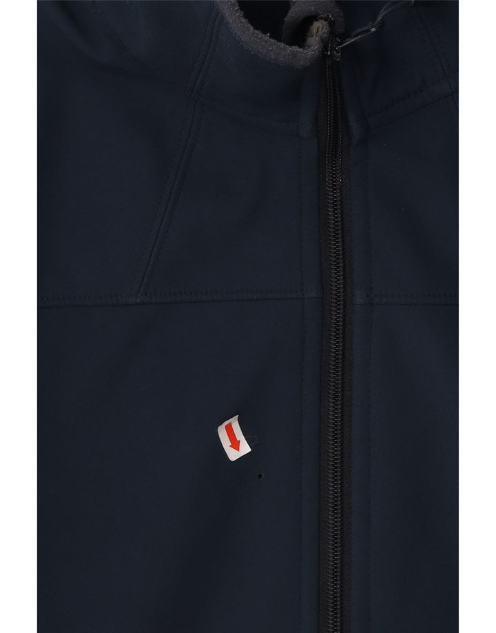 Męska kurtka dresowa JACK WOLFSKIN UK 36/38, mała, granatowa, poliester