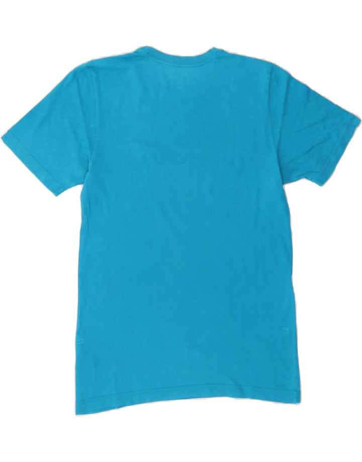 NIKE Mens Regular Fit Graphic T-Shirt Top Small Blue Cotton Vintage Nike and Second-Hand Nike from Messina Hembry 