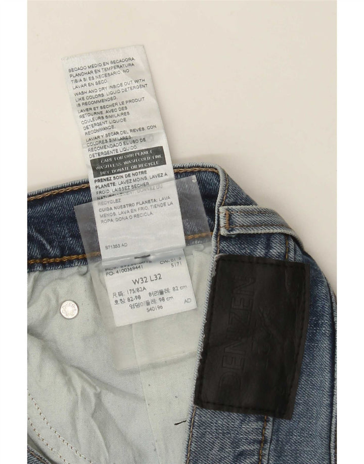 Męskie jeansy Levi's Denizen Slim Tapered W32 L32 Niebieska bawełna