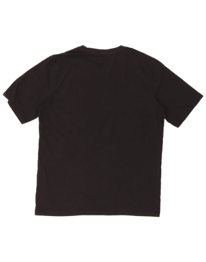 T-shirt męski Jack & Jones, średni czarny, bawełniany