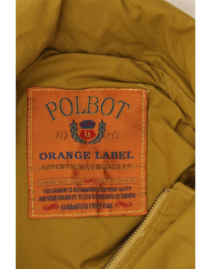 POLBOT Mens Windbreaker Jacket UK 40 Large Khaki Vintage Polbot and Second-Hand Polbot from Messina Hembry 