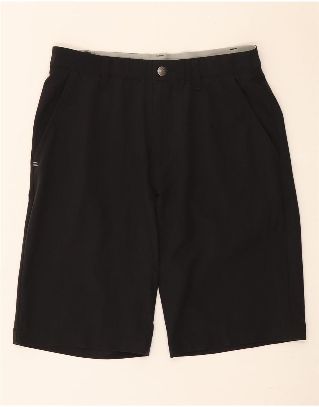 Adidas Męskie Spodenki Chino W28 Mały Czarny Poliester