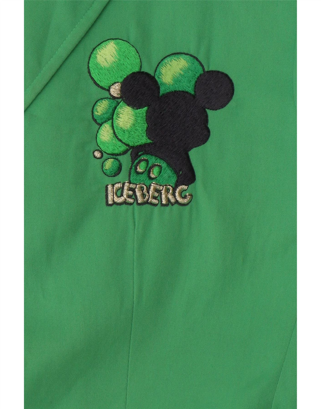 Damska marynarka Iceberg Mickey Mouse Graphic IT 46, duża, zielona