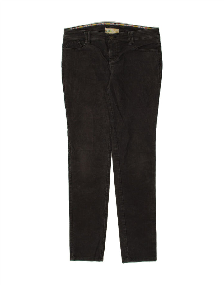 BILLABONG Womens Slim Corduroy Trousers US 7 Medium W30 L32 Grey Polyester Vintage Billabong and Second-Hand Billabong from Messina Hembry 