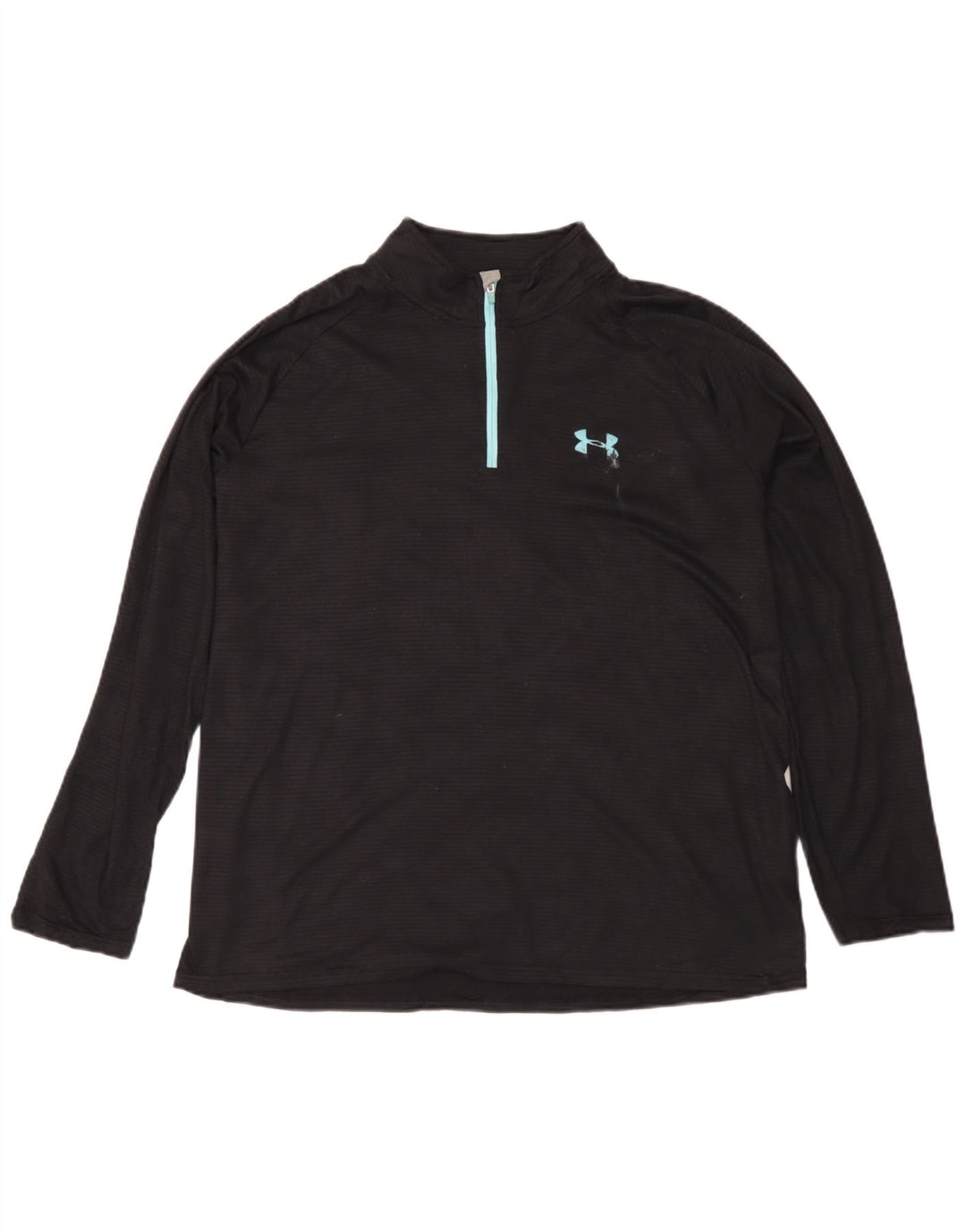 Męski dres Under Armour Heat Gear z zamkiem błyskawicznym na szyi, duży czarny
