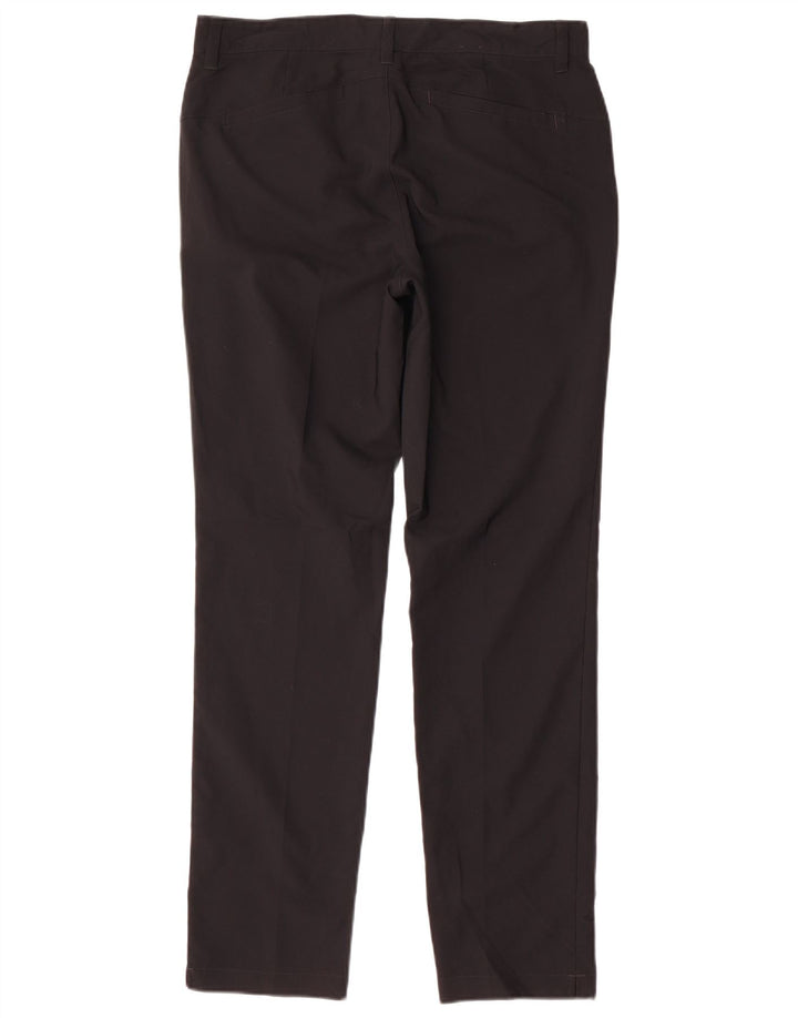 Męskie spodnie Chino Adidas Slim W32 L32 Czarny poliester