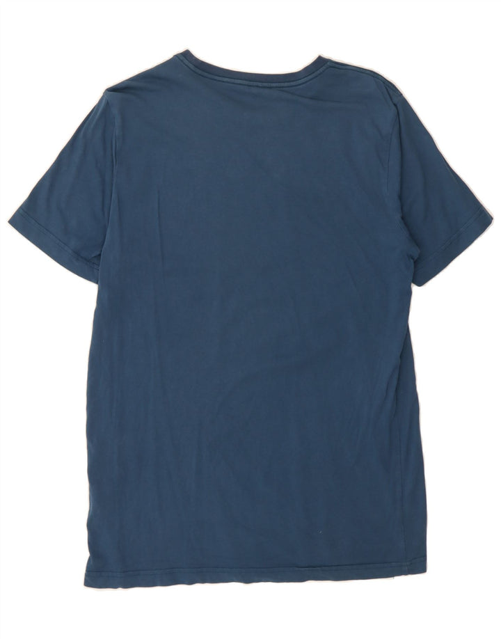 PUMA Mens Graphic T-Shirt Top Medium Blue Cotton Vintage Puma and Second-Hand Puma from Messina Hembry 