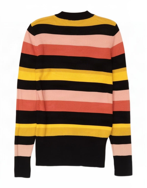 Marks & Spencer Damski sweter z okrągłym dekoltem, UK 14, duży, wielokolorowy