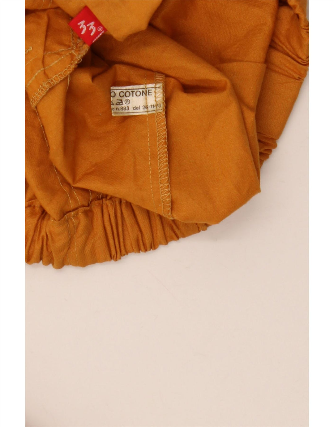 Męska kurtka bomberka Vintage UK 42 XL Pomarańczowa bawełna