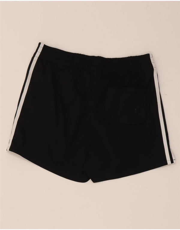 Damskie spodenki sportowe Adidas UK 10, małe, czarne, poliestrowe