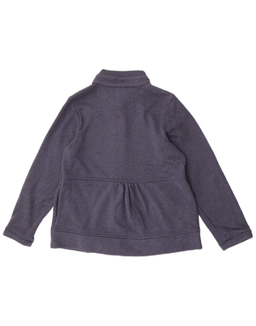 Marks & Spencer Damski sweter kardigan UK 12, średni granatowy poliester