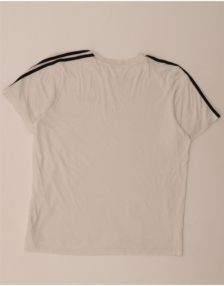 Adidas Męska koszulka Top XL Biała bawełna
