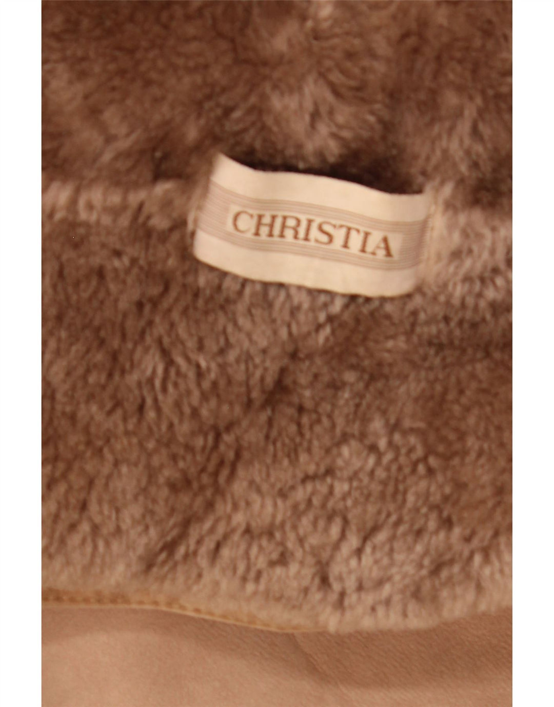 Kurtka damska Christia Shearling UK 20 2XL beżowa