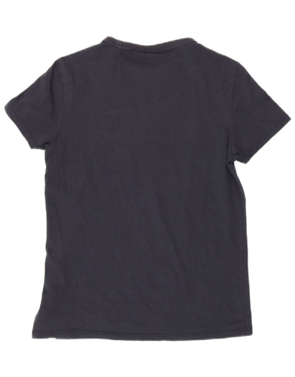 Chłopięcy T-shirt z grafiką Napapijri 13-14 lat, granatowa, bawełniana