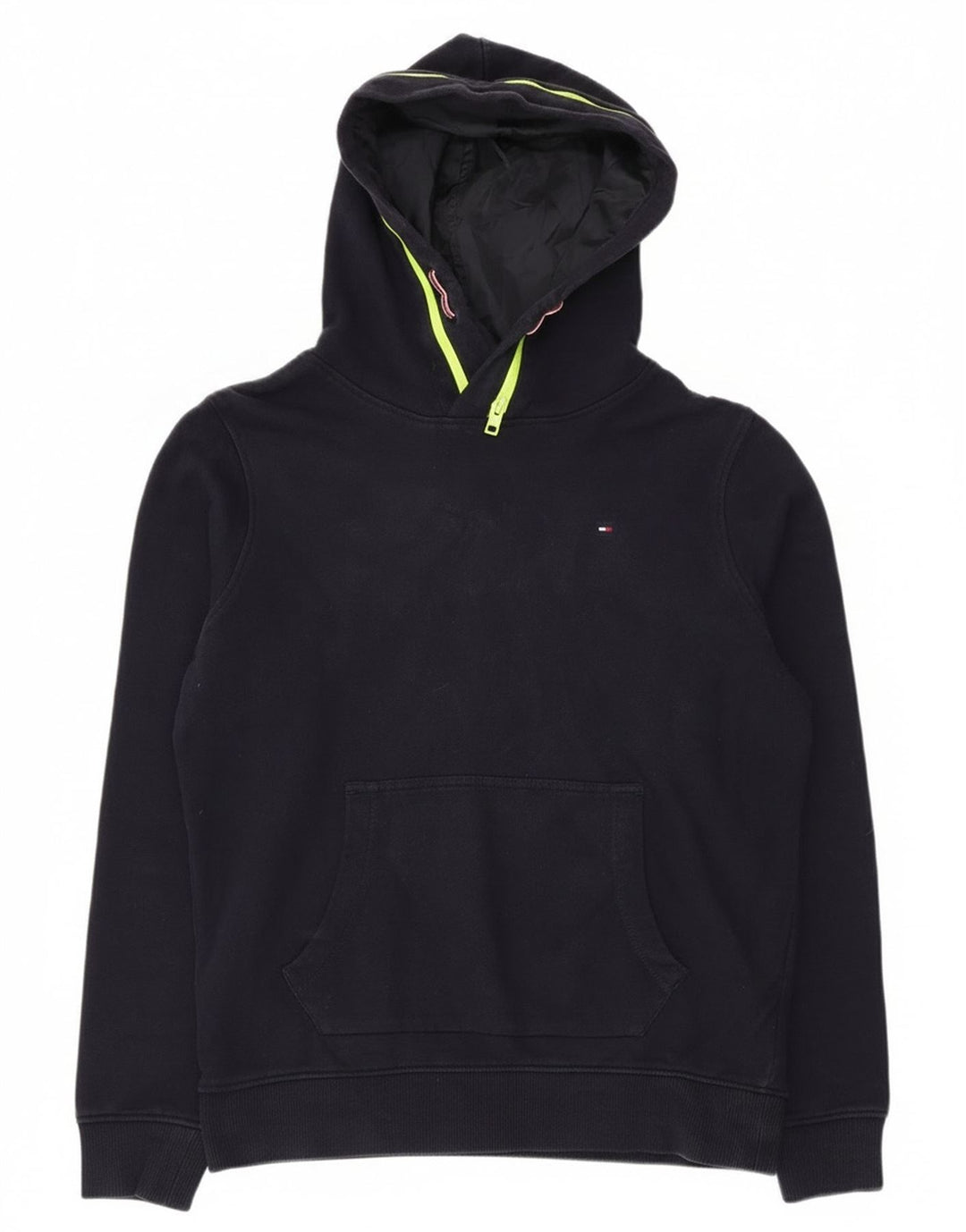 Chłopięcy sweter z kapturem Tommy Hilfiger 13-14 lat, granatowy, poliester