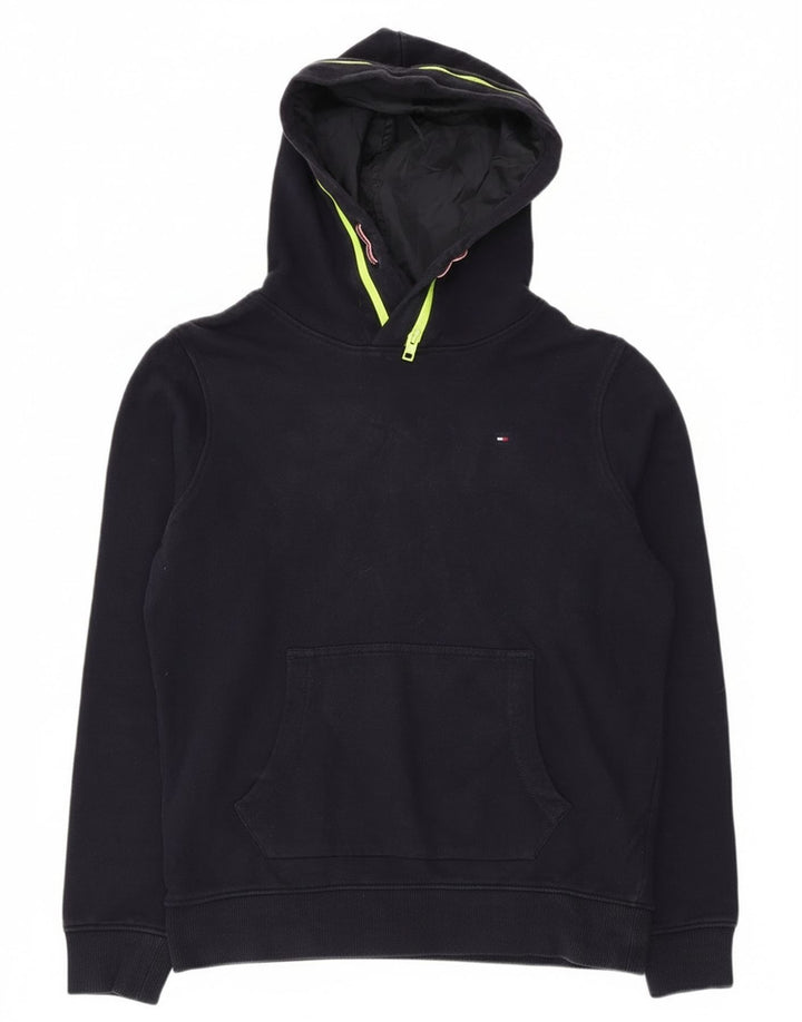 Chłopięcy sweter z kapturem Tommy Hilfiger 13-14 lat, granatowy, poliester