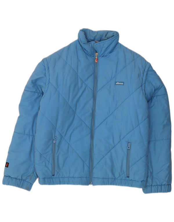 Ellesse Mens Padded Jacket IT 54 2XL Blue Cotton