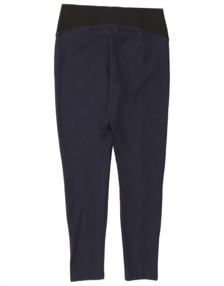 Damskie legginsy Marks & Spencer o regularnym kroju UK 12, średni granatowy wiskoza