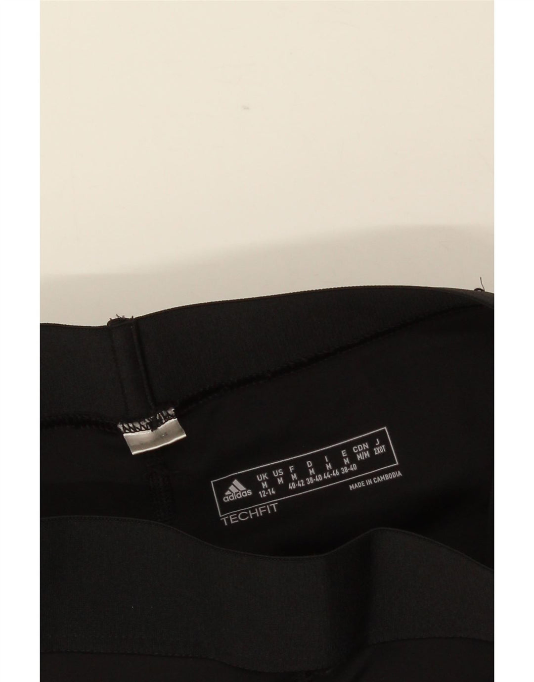 Damskie legginsy ADIDAS Graphic Capri UK 12/14 Średnia czerń
