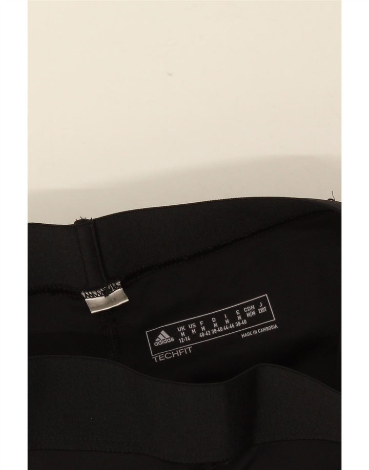 Damskie legginsy ADIDAS Graphic Capri UK 12/14 Średnia czerń