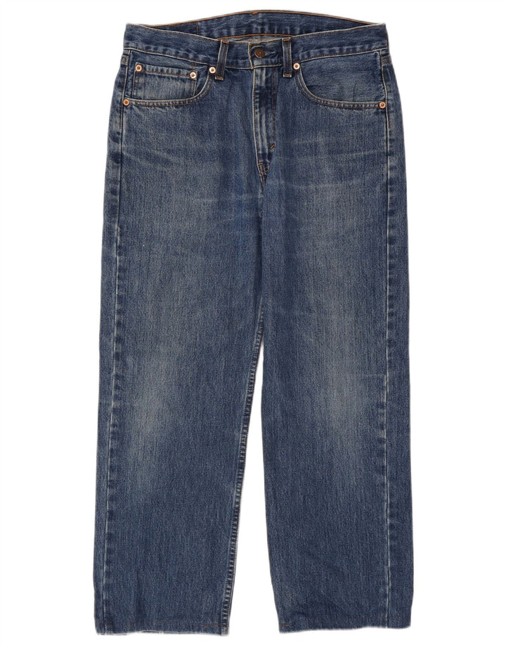 Męskie proste dżinsy Levi's W32 L27 Niebieskie bawełniane