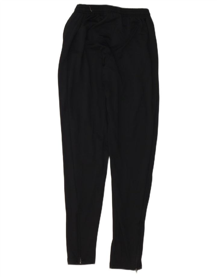 Damskie spodnie dresowe Nike Dri Fit UK 10, małe, czarne, poliestrowe