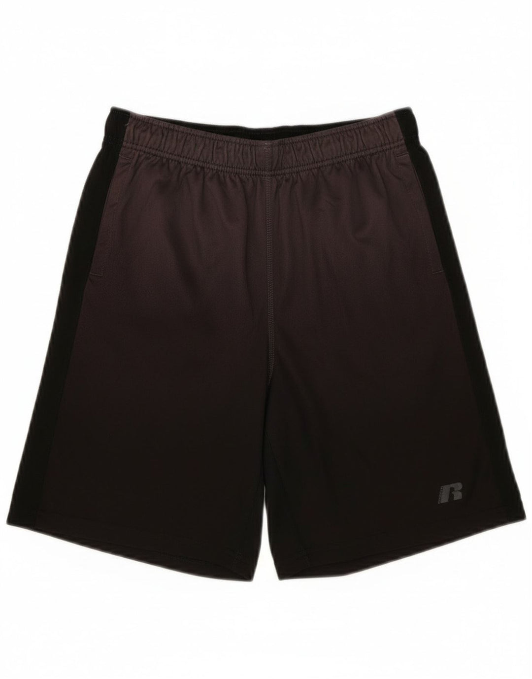 Chłopięce spodenki sportowe Russell Athletic 6-7 lat, małe, czarne, z blokami kolorów