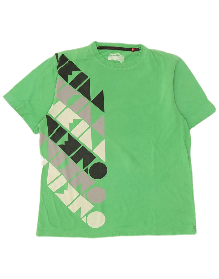 Męski T-shirt z grafiką O'Neill XS Zielony