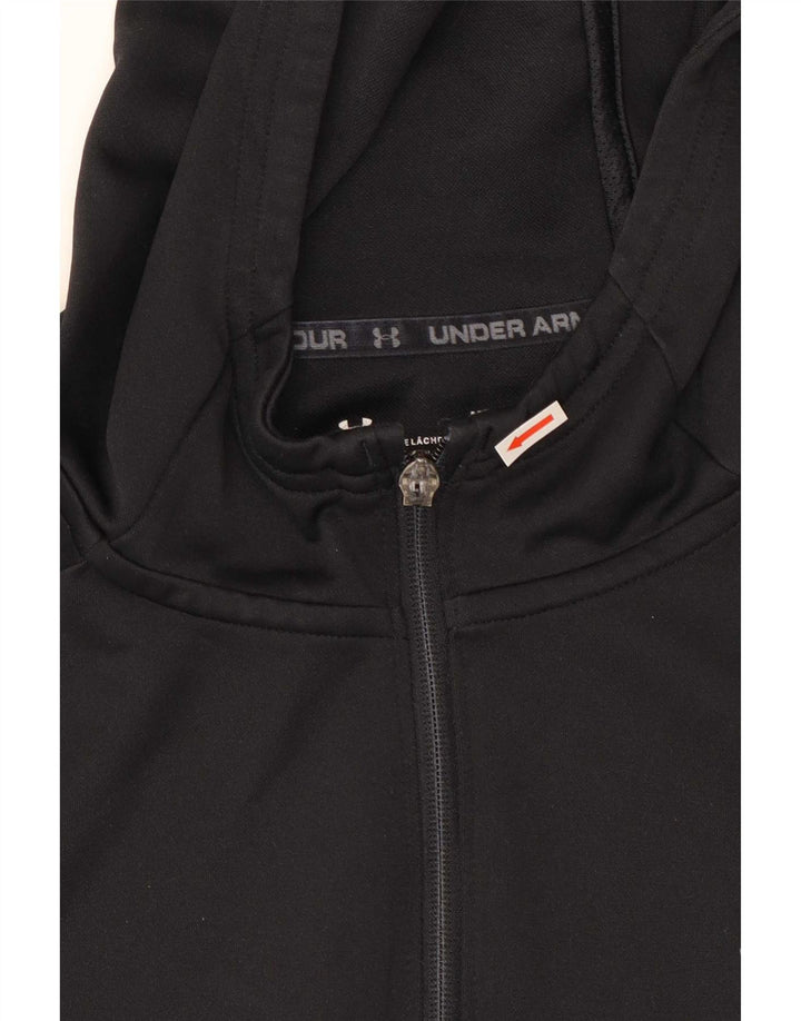 Męski sweter z kapturem i zamkiem Under Armour, średni czarny