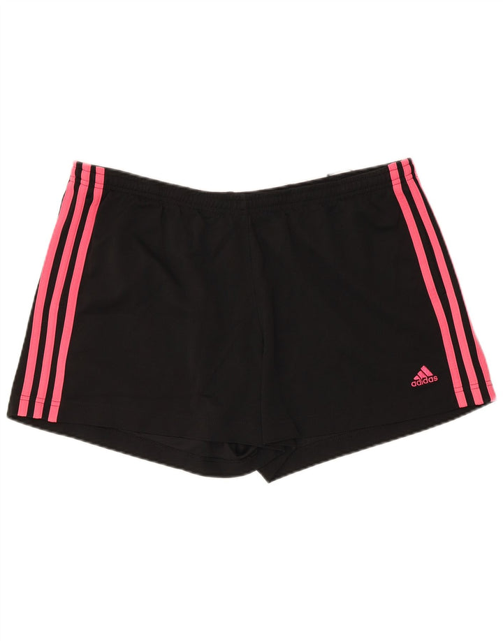 Damskie spodenki sportowe ADIDAS UK 18 XL, czarny poliester