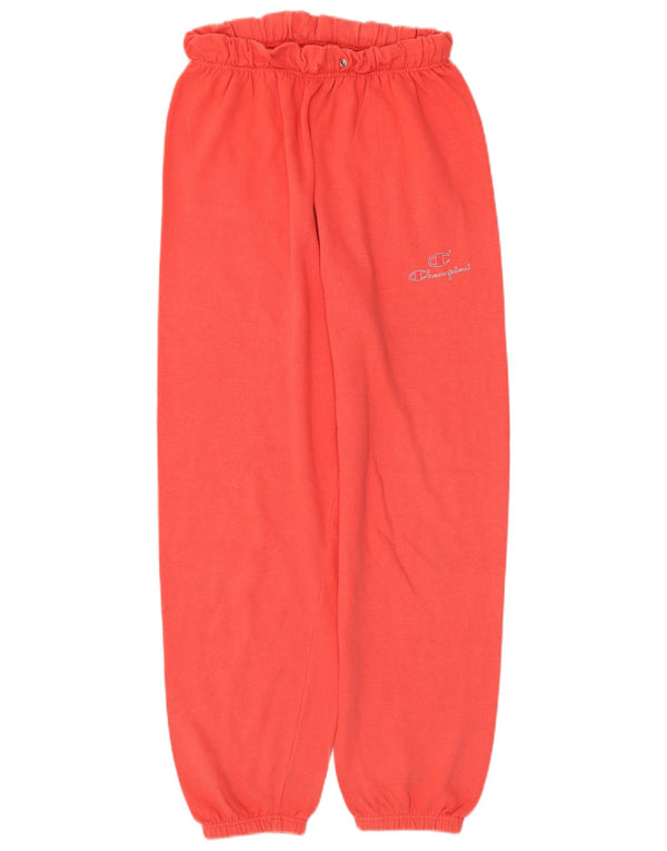Damskie spodnie dresowe CHAMPION Joggers UK 14 Średnio czerwone, bawełniane