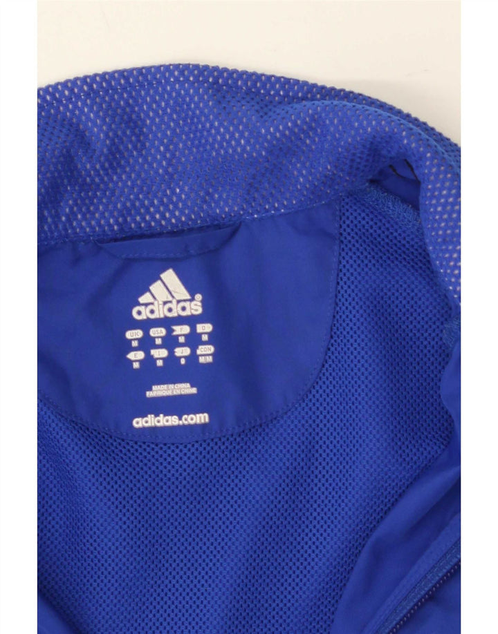 Kurtka męska dresowa Adidas, średnia niebieska