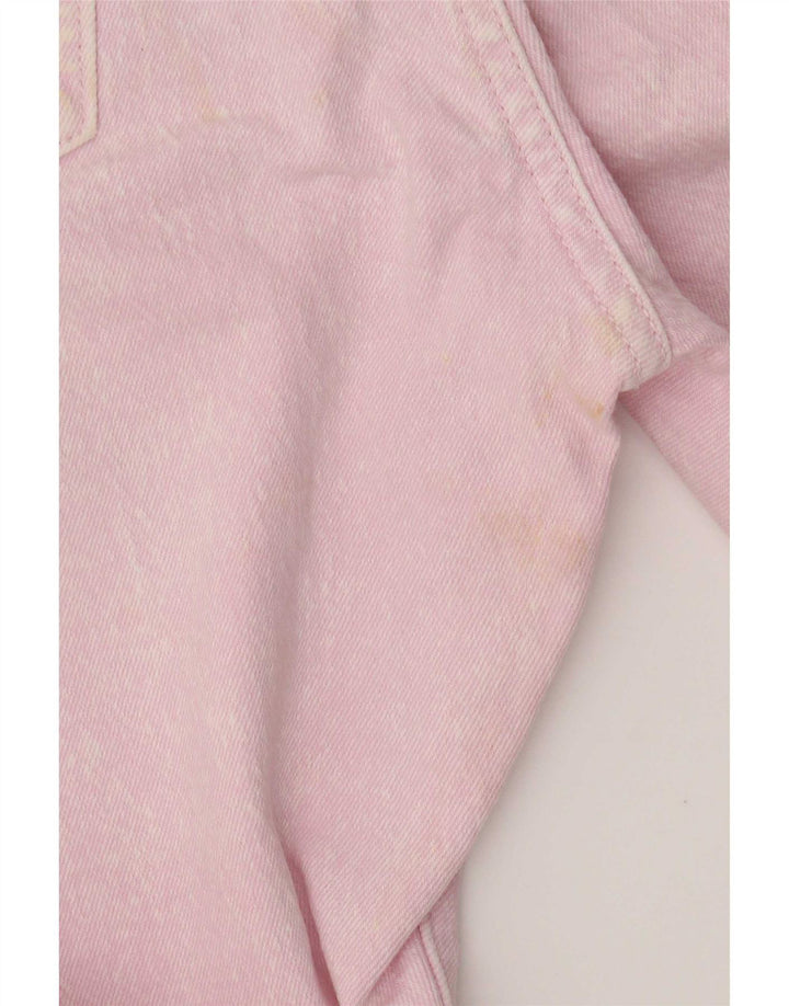Damskie jeansy Levi's 501 Straight Small W27 L29 Różowe