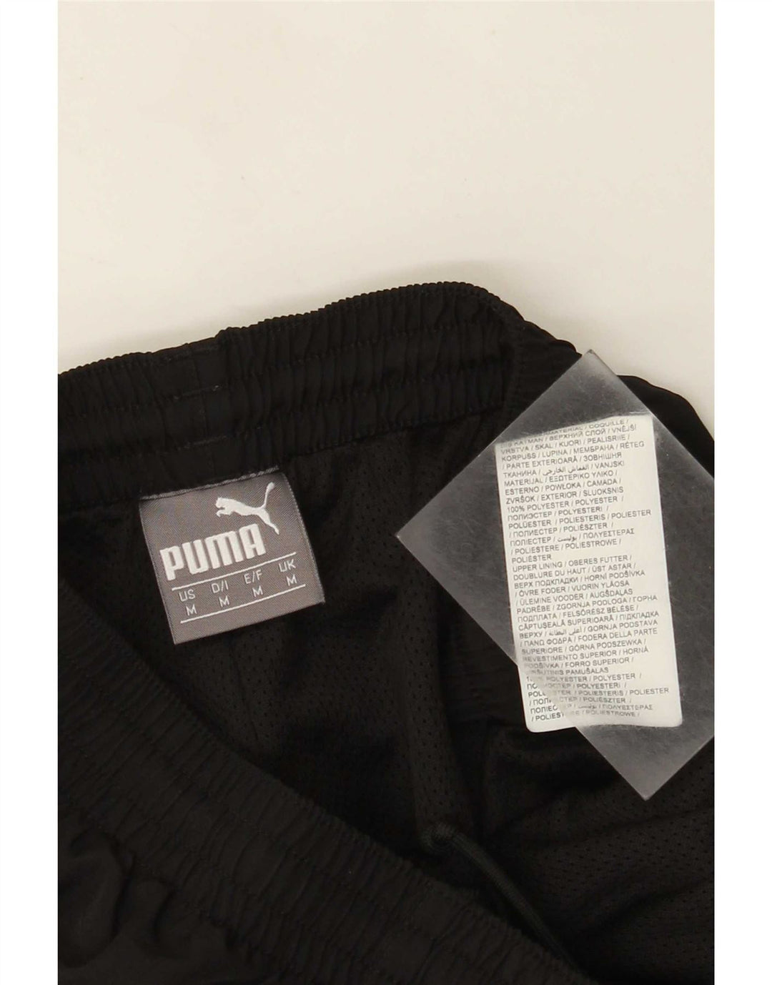 Damskie spodnie dresowe Puma UK 14, średnie, czarne, poliestrowe, sportowe