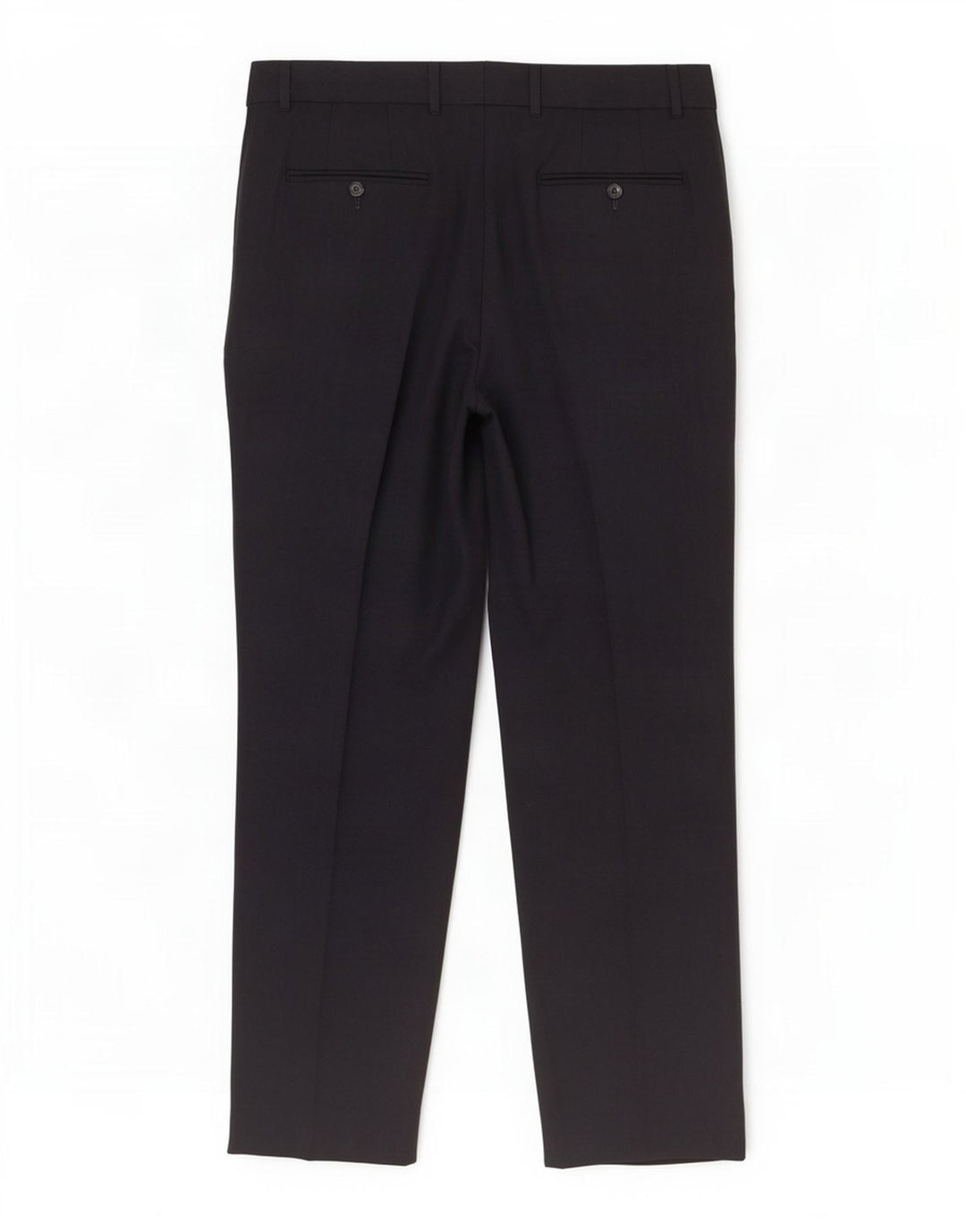 Męskie proste spodnie garniturowe Zara EU 44 Large W34 L29 Granatowy poliester