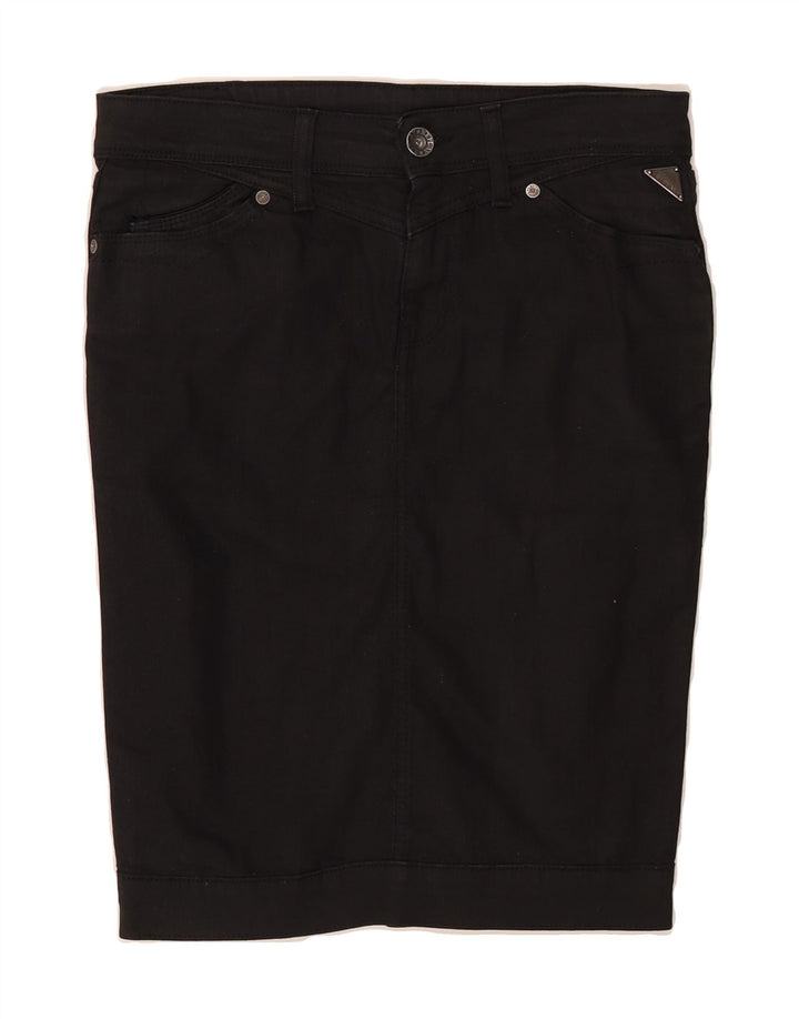REPLAY Womens Denim Skirt W28 Medium Black Cotton Vintage Replay and Second-Hand Replay from Messina Hembry 